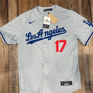 Nike Road Ohtani Los Angeles Dodgers Baseball Jersey